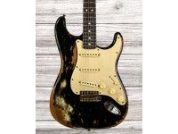 Fender Custom Shop Limited Edition 66 Stratocaster Super Heavy Relic Aged Black Fender Custom Shop Limited Edition 66 Stratocaster Super Heavy Relic Aged Black